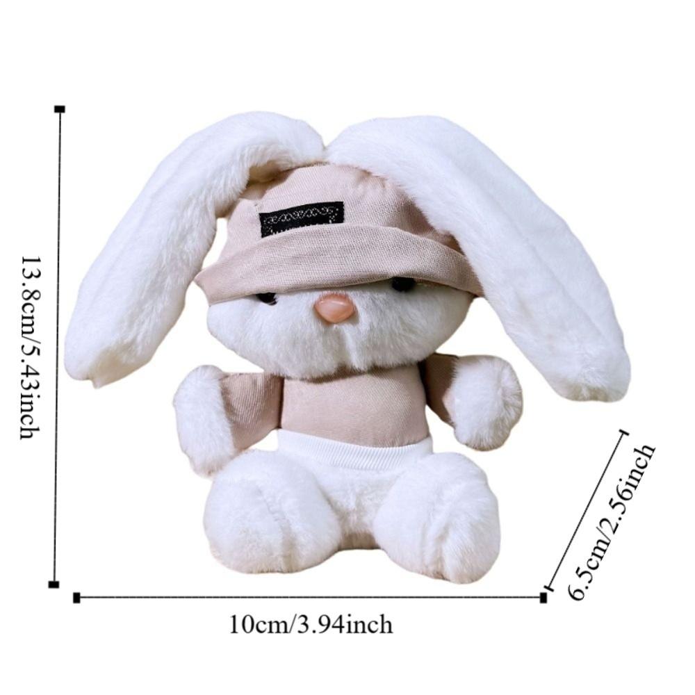 Kawaii Keychain Doll Cartoon Long Eared Rabbit Pendant Rabbit Plush Pendant Personal Collection