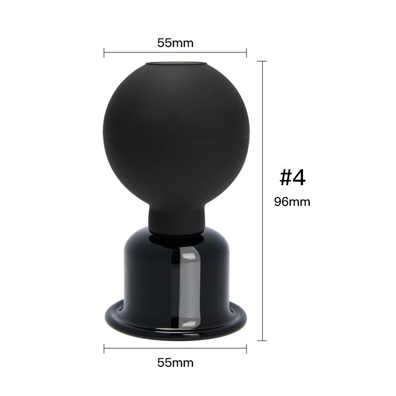 New Rubber Vacuum Cupping Massage for Body Anti Cellulite Cans Vacuum Jar Medical Chineses Therapy Cupping Health Care Tool 1PC