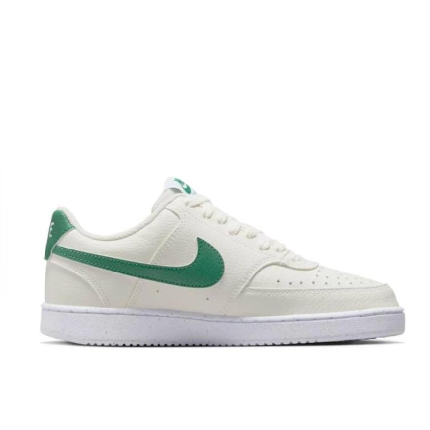 Nike Court Vision Low Next Nature Sail Malachite Women Sneakers Cream White FQ8892-133