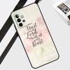 Bible Verse Quotes Case For Samsung Galaxy A55 A35 A15 A56 A36 A26 A16 A06 A54 A34 A14 A12 A22 A32 A52 A13 A53