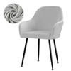 Velvet  Arm Chair Cover Elastic Dining Chair Slipcovers Colorful Washable Chairs Covers Office Seat Covers Home Seat Slipcover