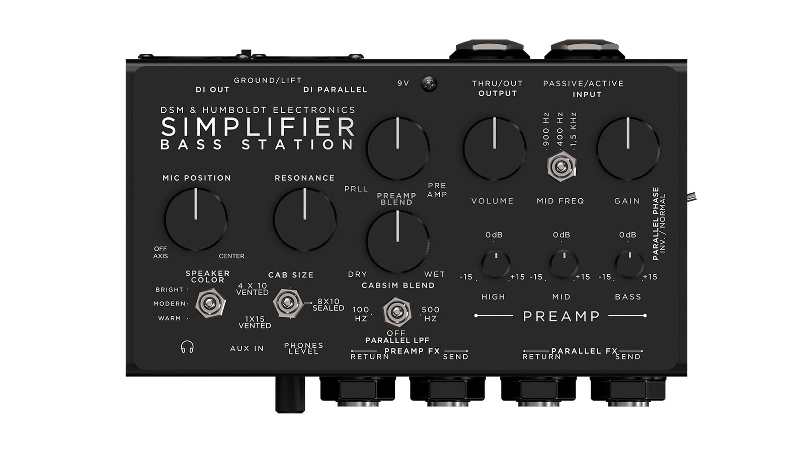 

DSM Humboldt Simplifier Bass Station & 11.56.55.5cm
