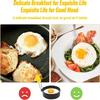 2/4pcs Omelette Fried Egg Shaper Stainless Steel Egg Rings Portable Frying Eggs Cooker  Home