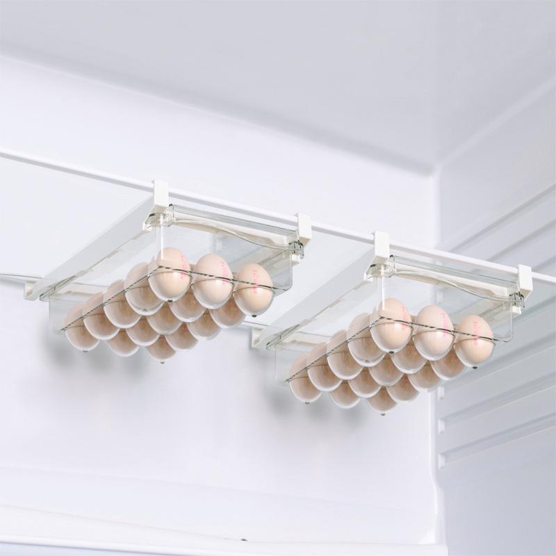 Refrigerator Hanging Drawer Egg & Produce Storage Organizer