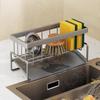 Foldable Carbon Steel Kitchen Sink Organizer