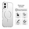For iPhone 16 Plus Case Candy Color PC + TPU + PET Phone Cover Compatible with MagSafe