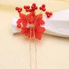 Bride Wedding Hair Pins Flower Bridal Hair Clip Crystal Pearl Flower Hair Barrettes Wedding Proms Hair Jewelry