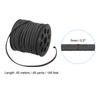Suede Leather Cord Faux Suede Cord Flat Leather String with Roll Spool for Necklace Bracelet Beading Jewelry Making 5 Mm 50Yard