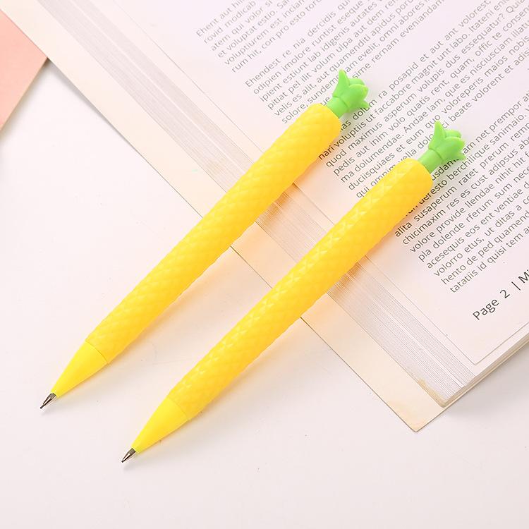 10Pcs Creative Automatic Pencil, Cartoon Fruit Writing Constant Pencil,  Calligraphy Brush Plastic Activity Pencil
