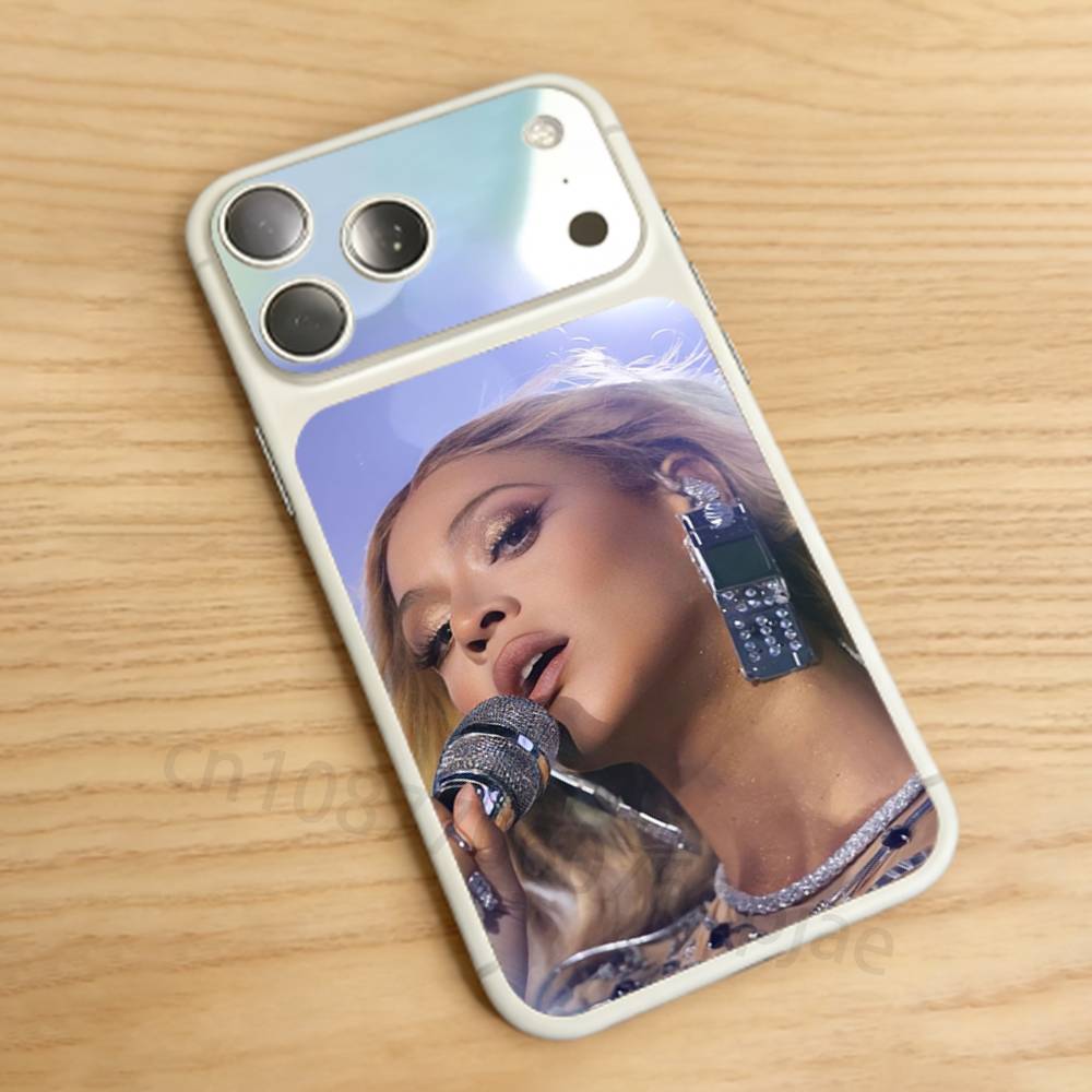 

Singer B-Beyonce For iPhone 17pro/Max Full body Back Cover Decal Skin Colorful Rear Protective Sticker Film iPhone17pro