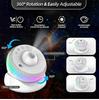 Galaxy Starry Sky Bedroom Tent Lamp: Private Space Capsule with Ceiling Projection of Sun, Moon, and Stars