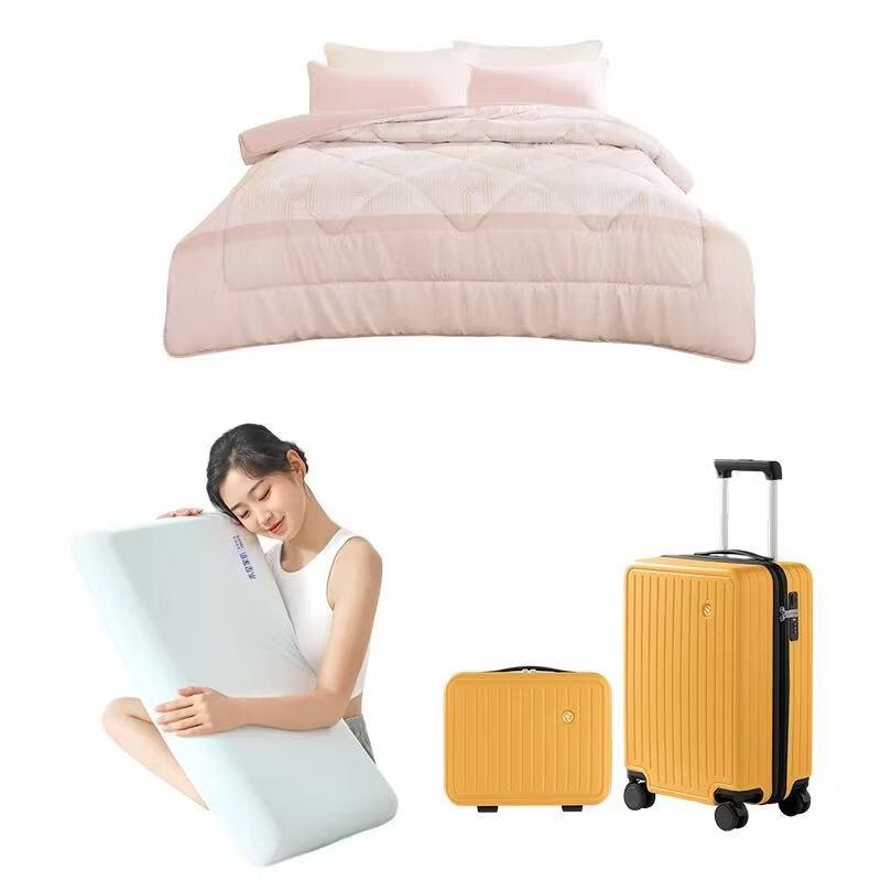 OCEANIA ROO Luggage & Australian Wool Bedding Travel Set