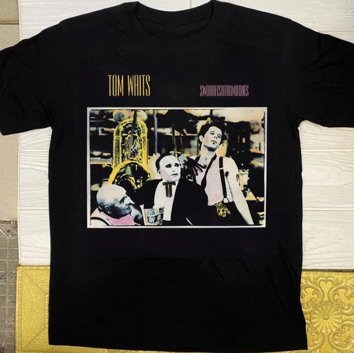 Tom Waits Swordfishtrombones T-shirt Cotton For Men Women L