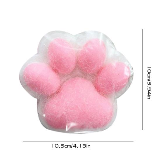 Cat Paw Squeeze Toy Slow Rebound Soft TPR Stress Anxiety Relief