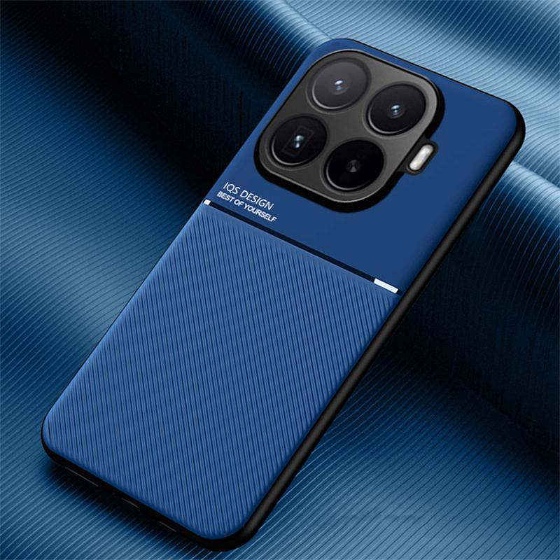 Кожаный силиконовый чехол Funda для Xiaomi 17T Pro 17 T Чехол Автодержатель Магнитный Защита камеры Ударопрочный чехол для телефона для Xiaomi17T 17TPro Xiaomi 17T Pro синий