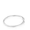 TOUS MANIFESTO Silver Bangle Bracelet / 1004096870