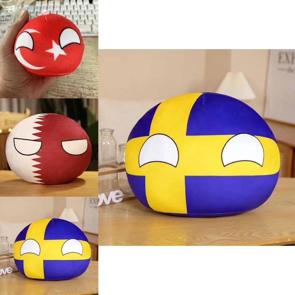Elastic And Super Soft Cartoon Country Pillow For Home Decoration