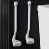 BaiJiaHaoShi Golf Style Silicone Toilet Cleaning Brush