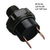 90-120 PSI Air Compressor Tank Pressure Switch Black Metal