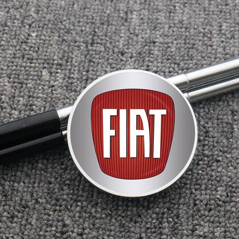 4Pcs 60mm Badge Emblem Car Wheel Center Cap Logo Hub Cover for Fiat Abbas 500 500L 500X 124 Aegea MobiPanda Tipo Sedici Centoventi Fiorino Qubo Toro