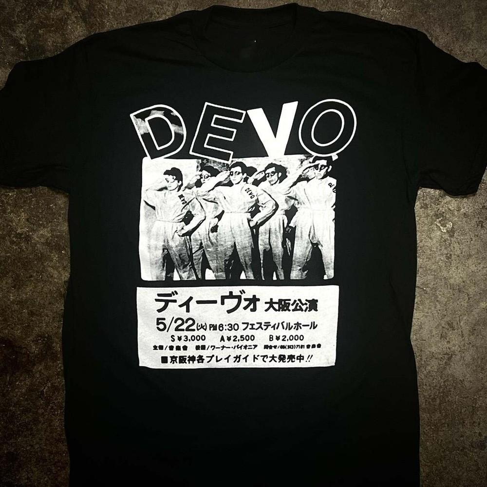 

New DEVO in Japan Gift For Fans Unisex S-5XL Shirt CT207 Unisex T-Shirt Graphic Tee L