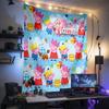 Custom Name Birthday Party Tapestry Wall Hanging for Bedroom, Living Room & Dorm Decor, Modern Home Wall Art