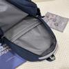 Color Block Backpack Large Capacity Student Schoolbag