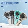 Handheld Mini Fan, Powerful 400mAh Wind Speed, Convenient USB Charging, Suitable for Travel, Outdoor Activities, and Summer