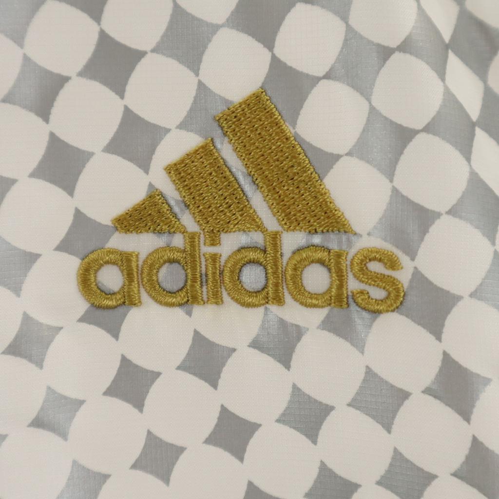 adidas mesh switching Track jacket L white Men's Used