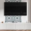 Self-adhesive Vinyl Panel with a Pattern for the Living Room 100x50 Cm Floral Mandala Pattern