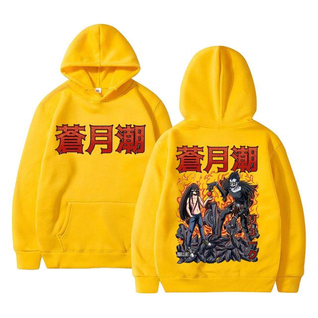 Anime Death Note Yagami Light Misa AUnisexe Art Aesthetic Graphic Unisex Hoodie Unisexga Casual Sweatshirt Unisex Loose Oversized Hoodies