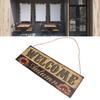 Lightweight Wooden Door Hanging Plaque Pumpkin Sunflower Pattern Door Decor Door Hanging