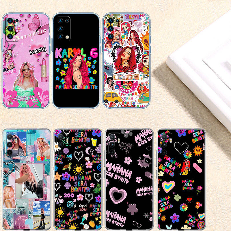 JO34 Karol G Phone Case for Motorola E22S E7 G6 G7 G8 G9 Plus Power Play G10 G20 G04 E30 E40 E22 E20 E13 G22 G23 G Stylus Play