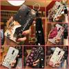 Flower Anti-knock Phone Case For Xiaomi Redmi 8 Silicone Wristband Anti-dust Soft case Fashion Design Phone Holder Ring