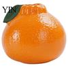 Hydroponik-Efeutopf Orangenförmige Vase, Dekorativer Hydroponik Kreativer Blumenbehälter, Kleiner Schreibtisch-Pflanztopf für Wohnzimmer Bücherregal