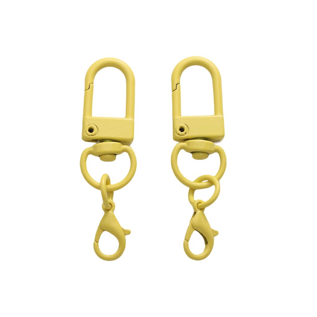 1-10Pcs Alloy Key Clasps Iron Ring Lobster DIY Accessories Finding Supplies