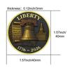 US Independence Commemorative Coin 250th Anniversary Liberty Bell and Eagle Zinc Alloy Collectible Coin Souvenir Commemorative