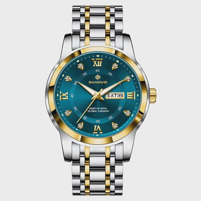 Simple Elegant Design Quartz Watch Diamond Watch For Women Creative Steel Waterproof Wristwatch
