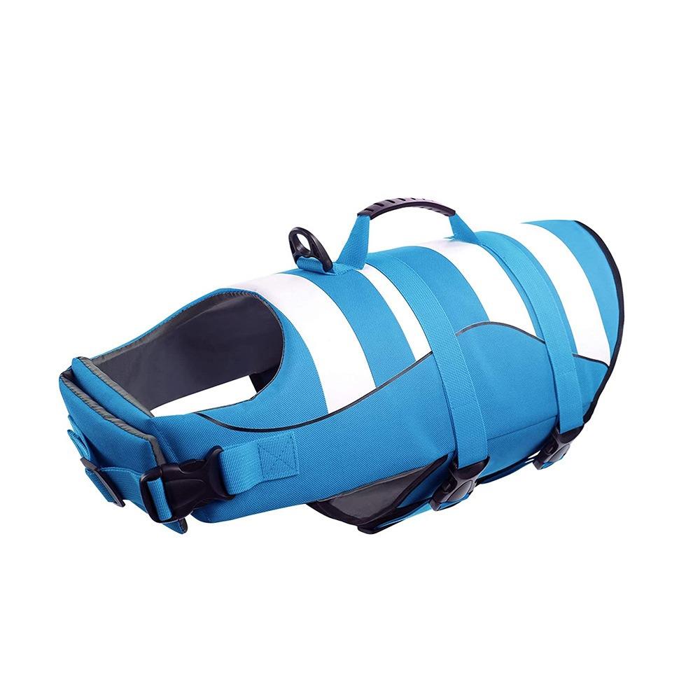 Reflective Dog Life Jacket Superior Buoyancy Swimwear Safety Vest  Summer Swimming