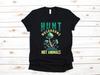 Hunt Mushrooms Not Animals T-Shirt, Vegan Funny Mushroom Tee, Mycologist Tank Top, T-shirt, T-shirt,T-shirt, Kids Tee Vegetarian