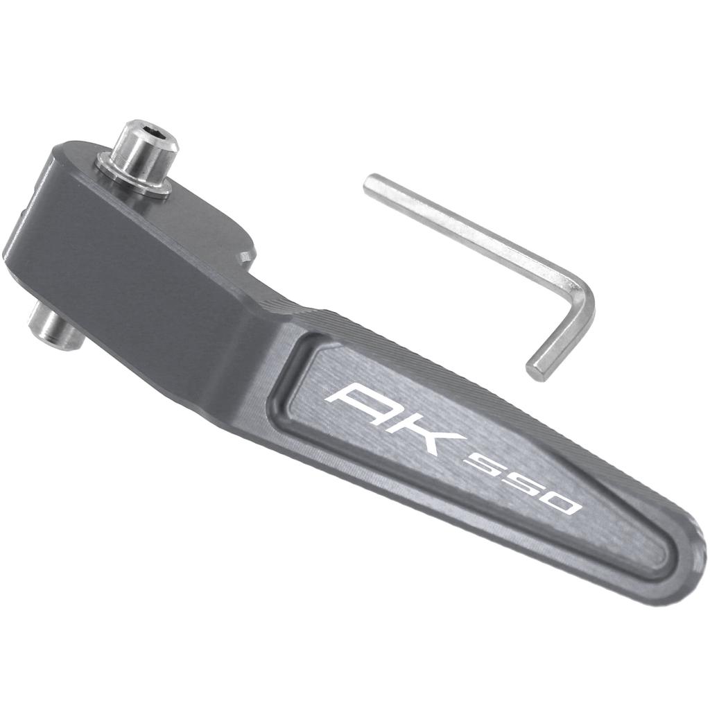 CNC Aluminum Parking Brake Lever Extension For KYMCO AK575 AK550 AK - Labor-Saving Handbrake Handle Motorcycle Modification