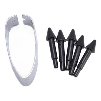 5pcs Stylus Pen Nibs Black 4096 High Pressure Sensitivity Stylus Pen Replacement Tips with Tweezers