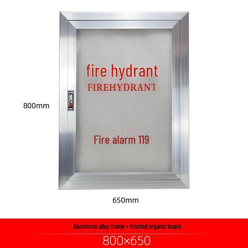 Yaoqing Fire Hydrant Box Frame with Frosted Plexiglass Panel