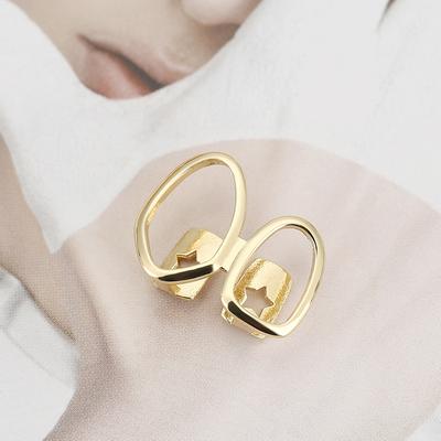 1 Stück Goldfarbener Alltagstauglicher Zahnschmuck Dental Grillz Hip Hop Hohles Herz Zahn Grillz Für Frauen