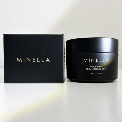 MINELLA Magnesium Cream Mineral Balm 80g, Made in Japan, Highly Concentrated, Transdermal Absorption, Moisturizing, Topical Magnesium, Massage, Franki