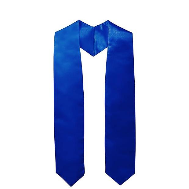 Graduation Season Satin Ribbon Sash: Solid Color Shoulder Strap for Junior High, High School, and University Ceremonies
