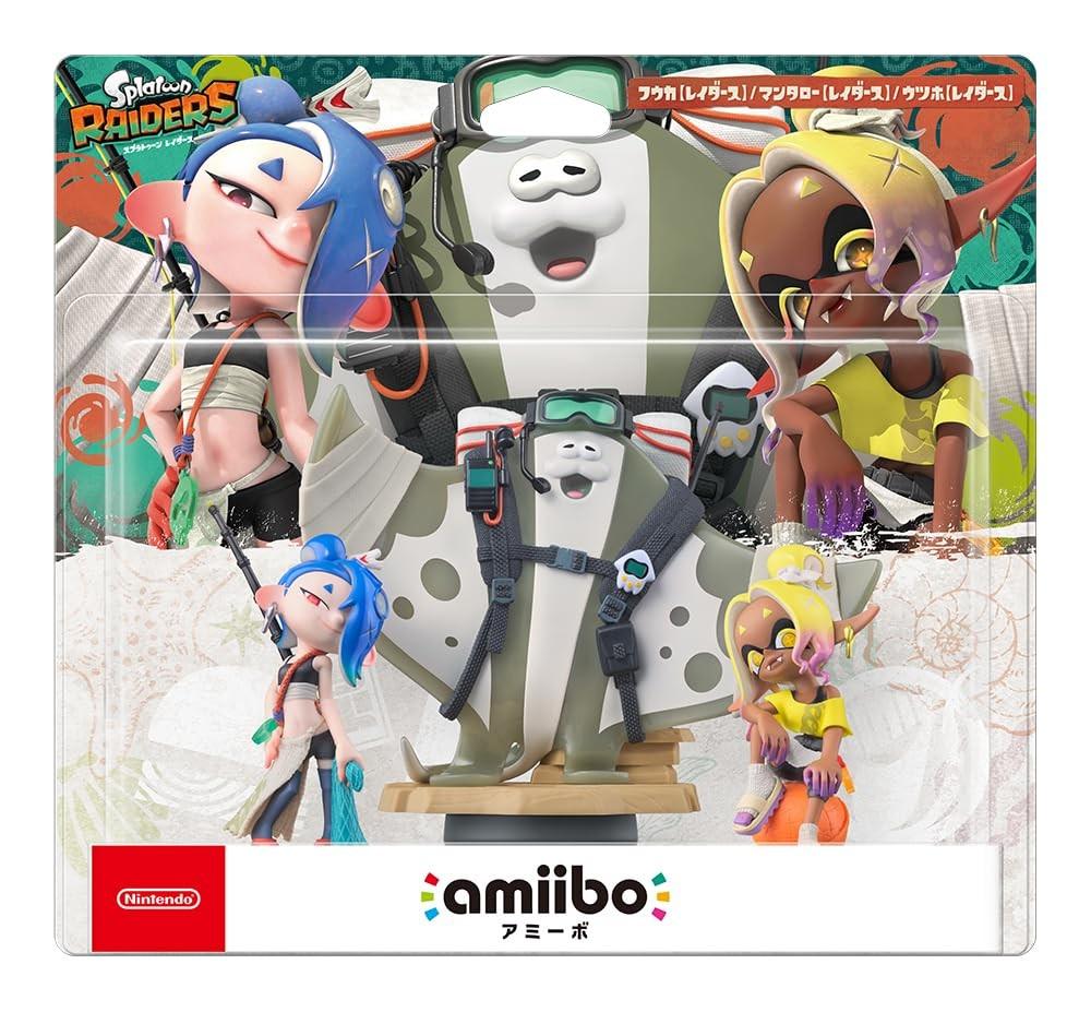 amiibo Splatoon Raiders Deep Cut Set Shiver Frye Big Man Switch 2 13+