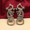 Summer Sale Brass Dragon Bottle Opener Keychain - Multifunctional & Portable Metal Craft