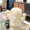 Fashionable and Creative Cactus Toilet Paper Box High Beauty Living Room Desktop Cute Tissue Box Paper Storage Box