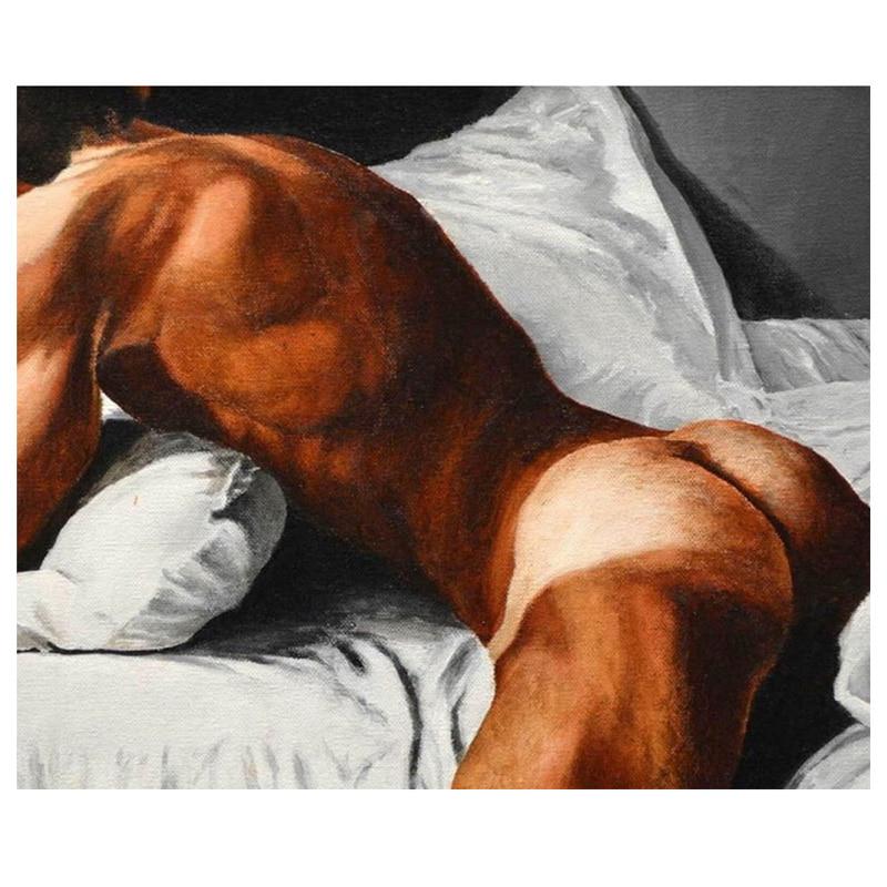 Haft diamentowy seksowny mężczyzna 5D Diy diamentowy obraz ścieg krzyżykowy